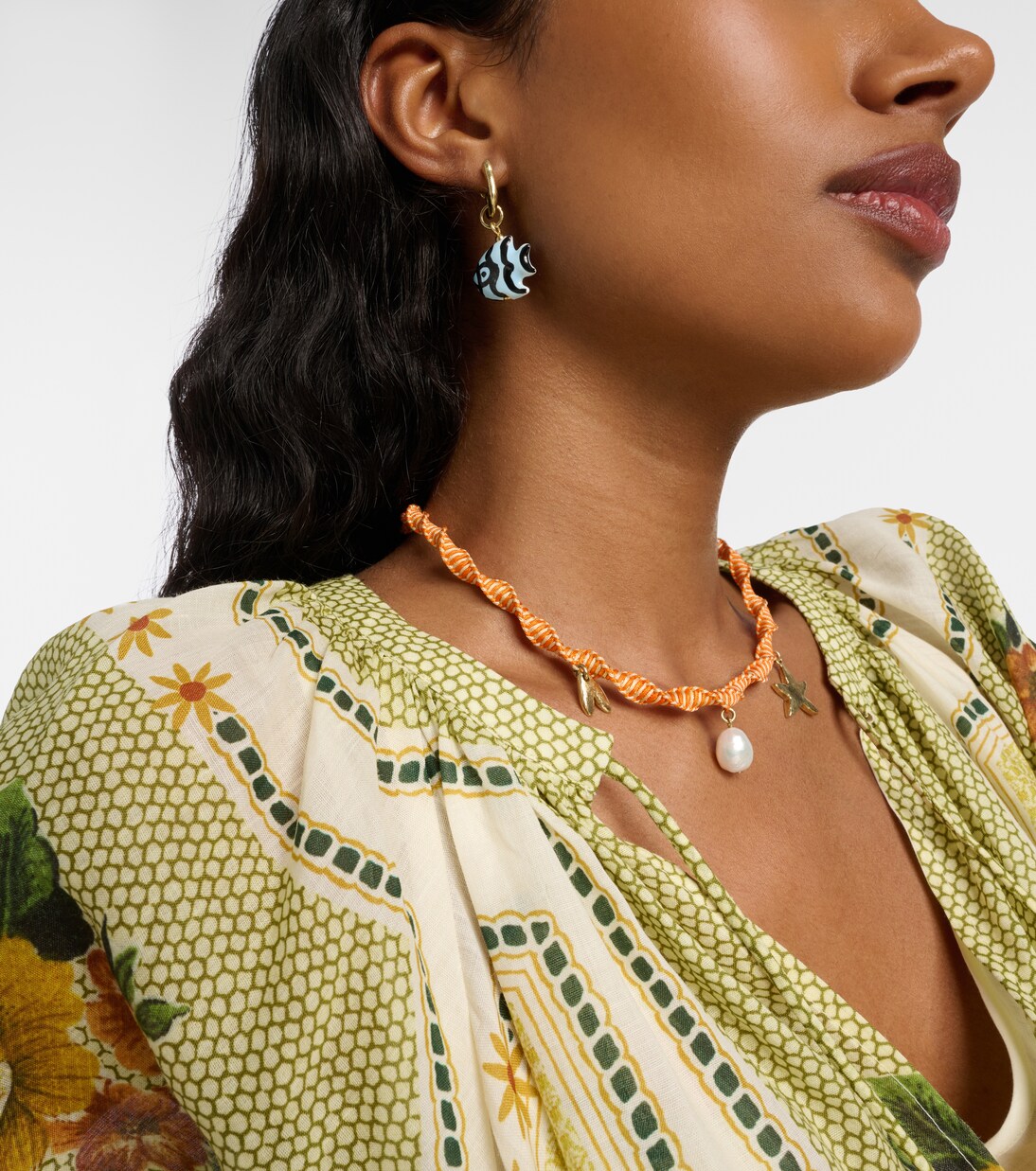 Calypso drop earrings | Alémais