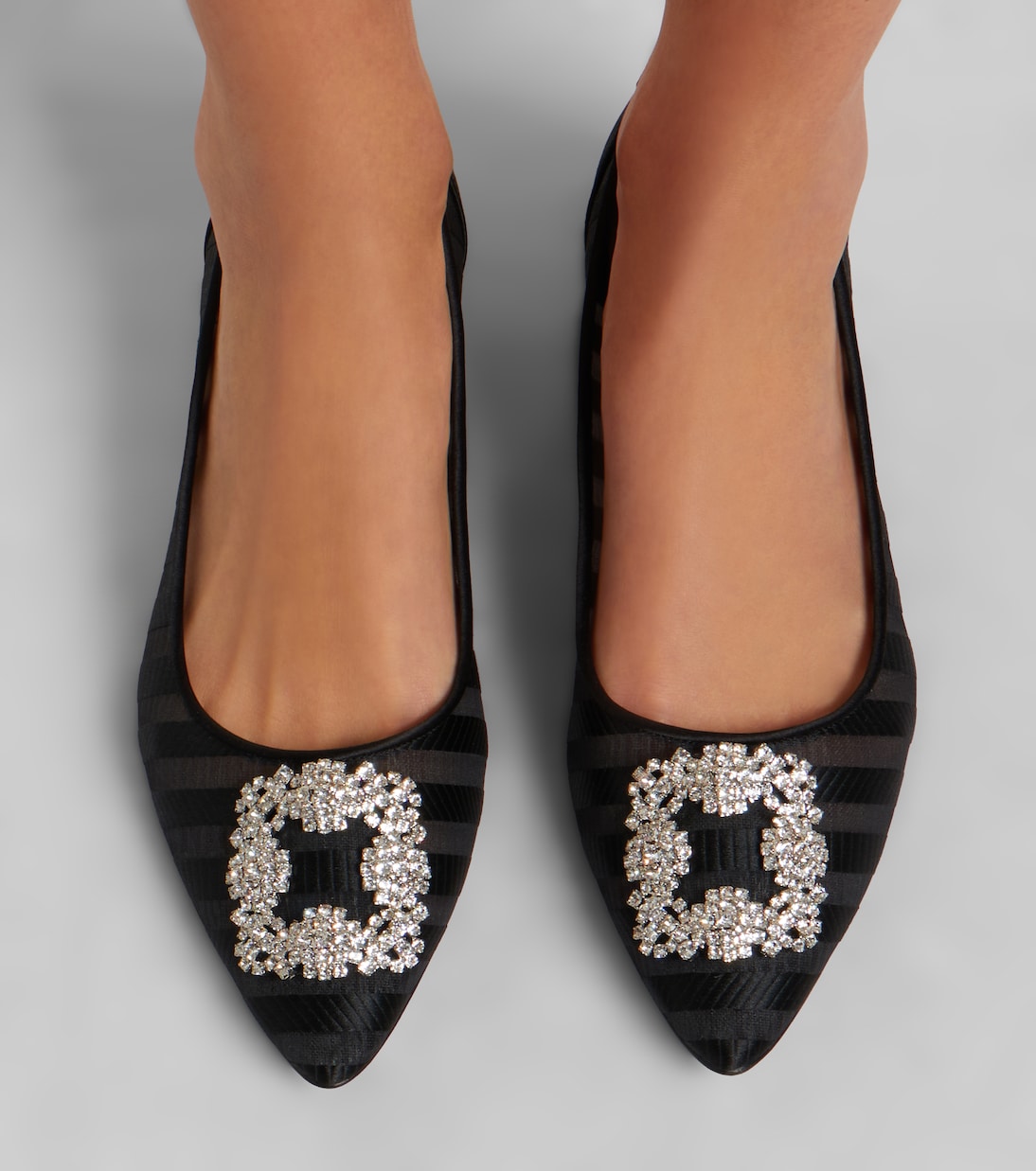 Hangisi embellished pumps | Manolo Blahnik