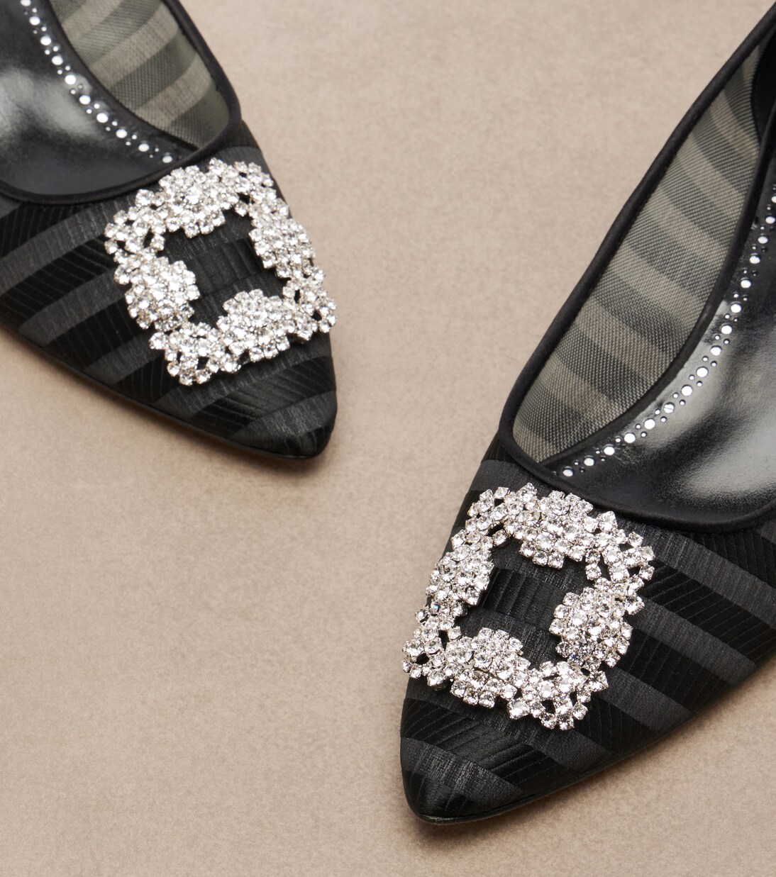 Hangisi embellished pumps | Manolo Blahnik