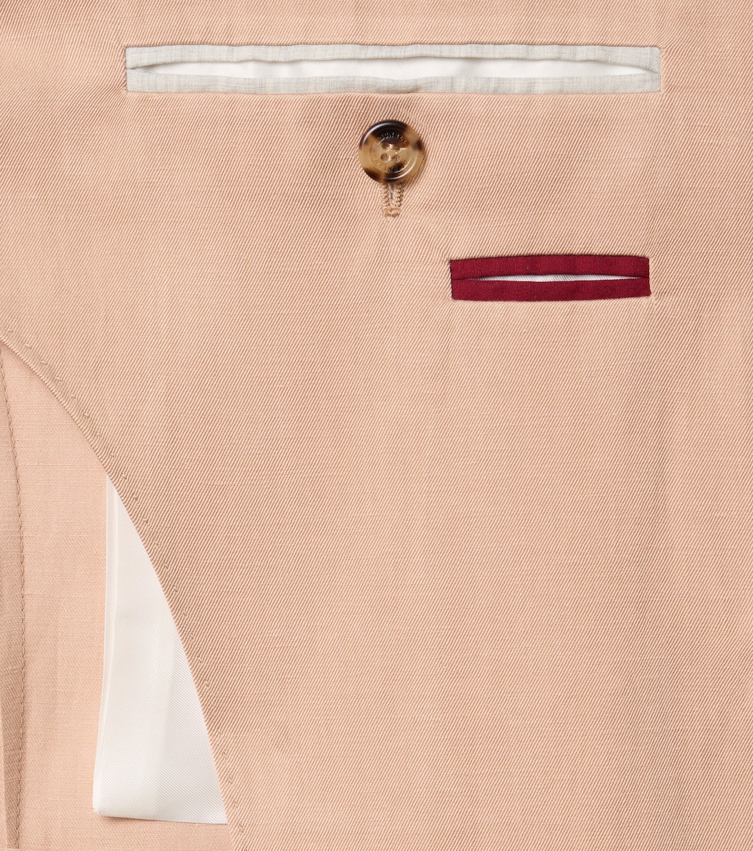 Silk and linen blazer | Brunello Cucinelli