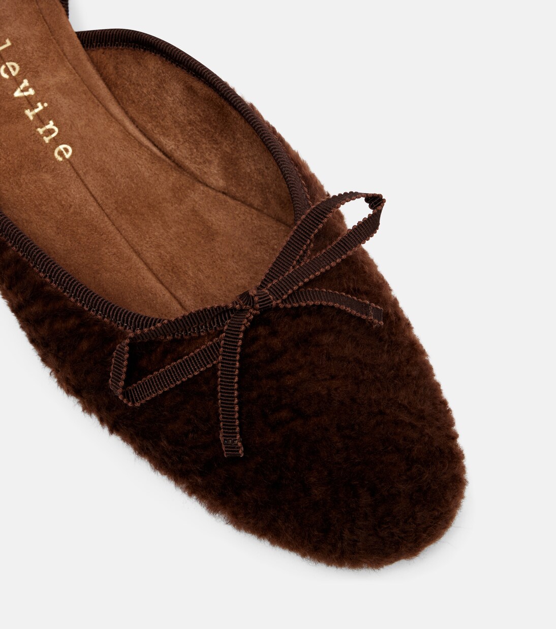 24/7 shearling ballet flats | Herbert Levine