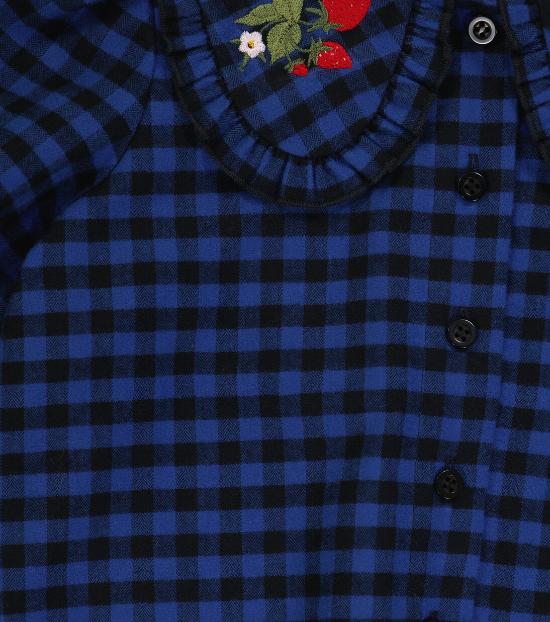 Checked cotton flannel shirt | Paade Mode