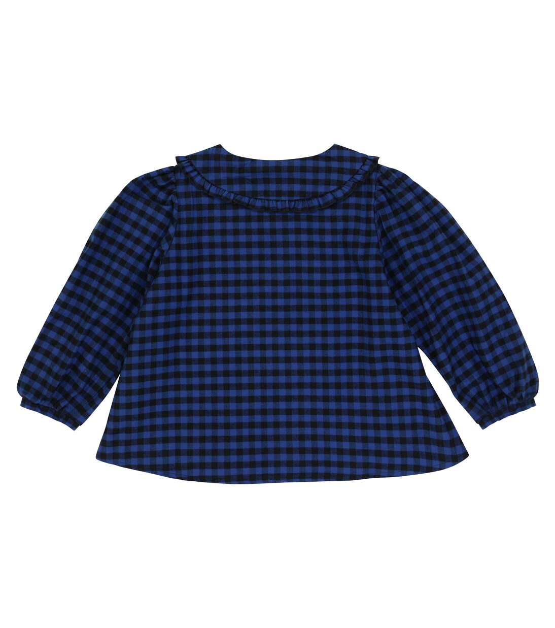 Checked cotton flannel shirt | Paade Mode