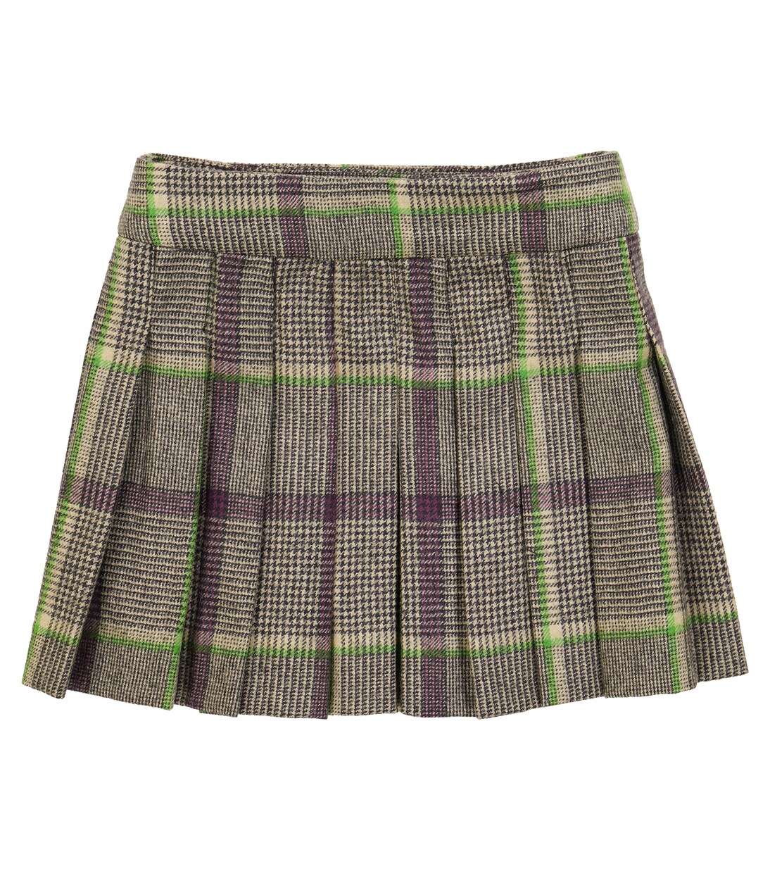 Jupe Talissa en laine à carreaux | Bonpoint