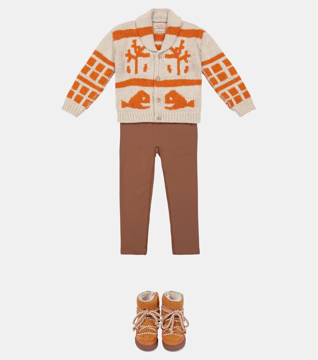 Sneaker shearling and suede boots | Inuikii Kids