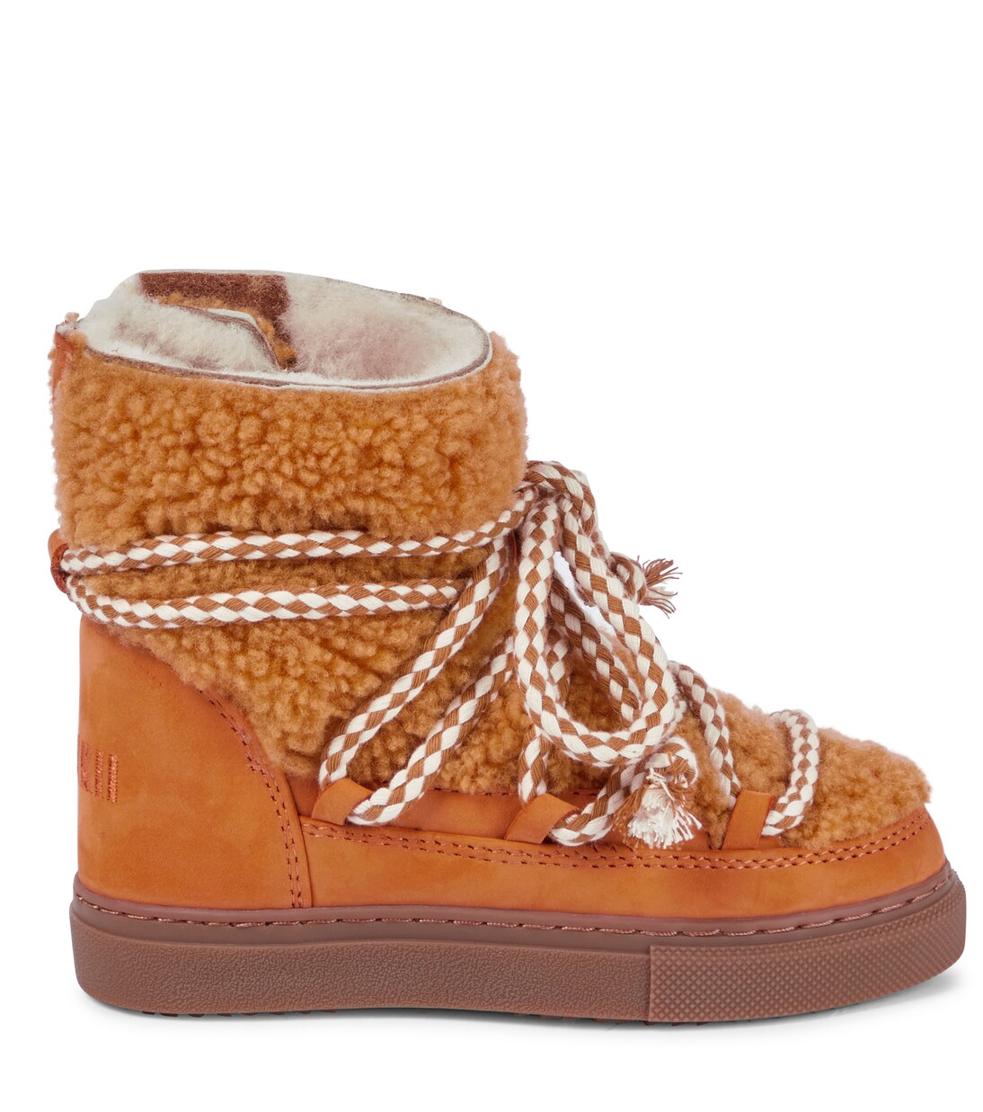 Sneaker shearling and suede boots | Inuikii Kids