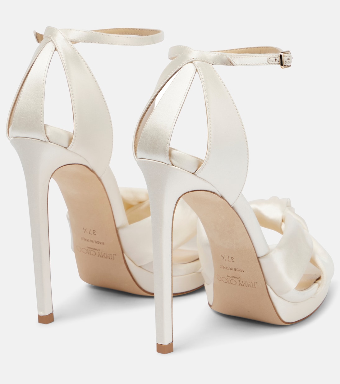Sandalen Rosie 120 aus Satin | Jimmy Choo