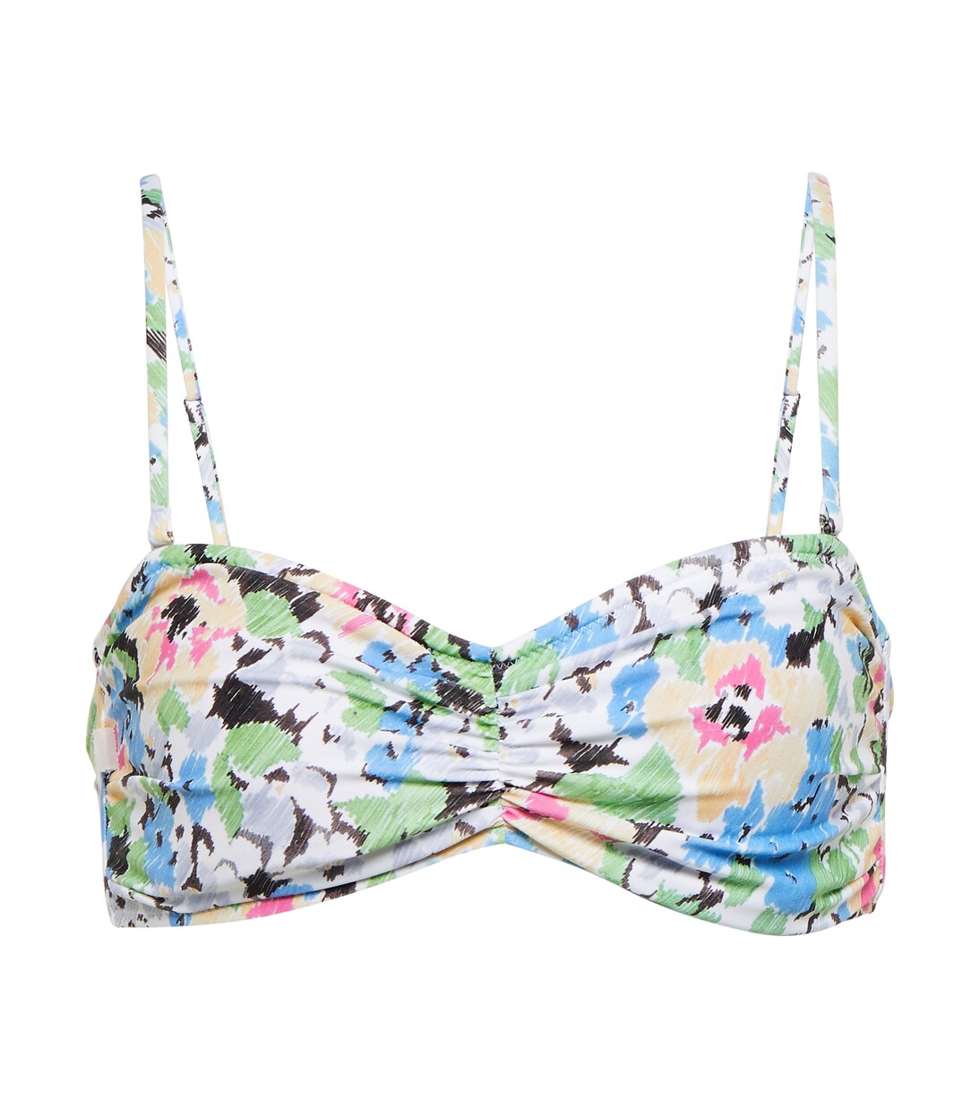 Floral bikini top | Ganni