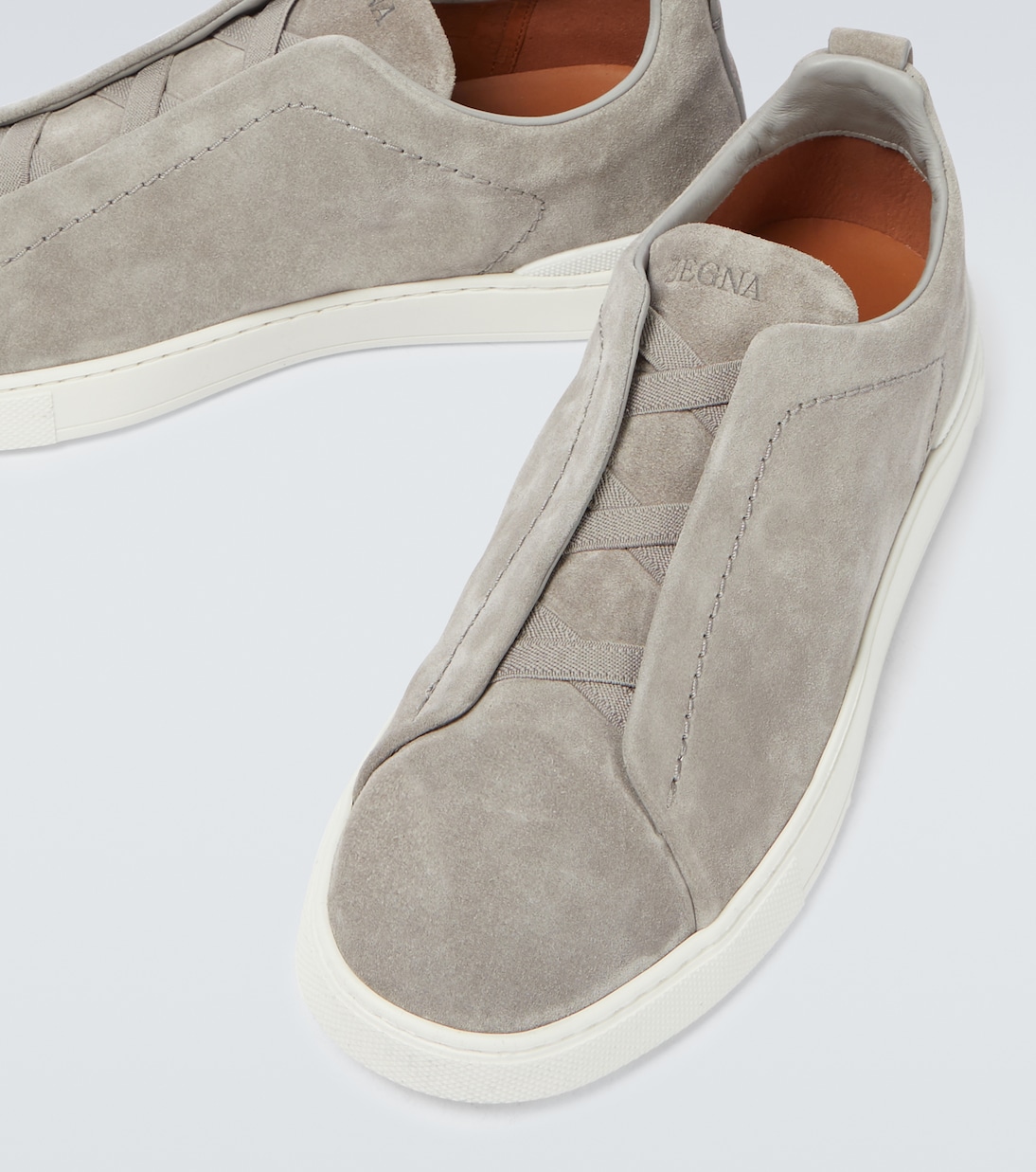 Sneakers Triple Stitch aus Veloursleder | Zegna