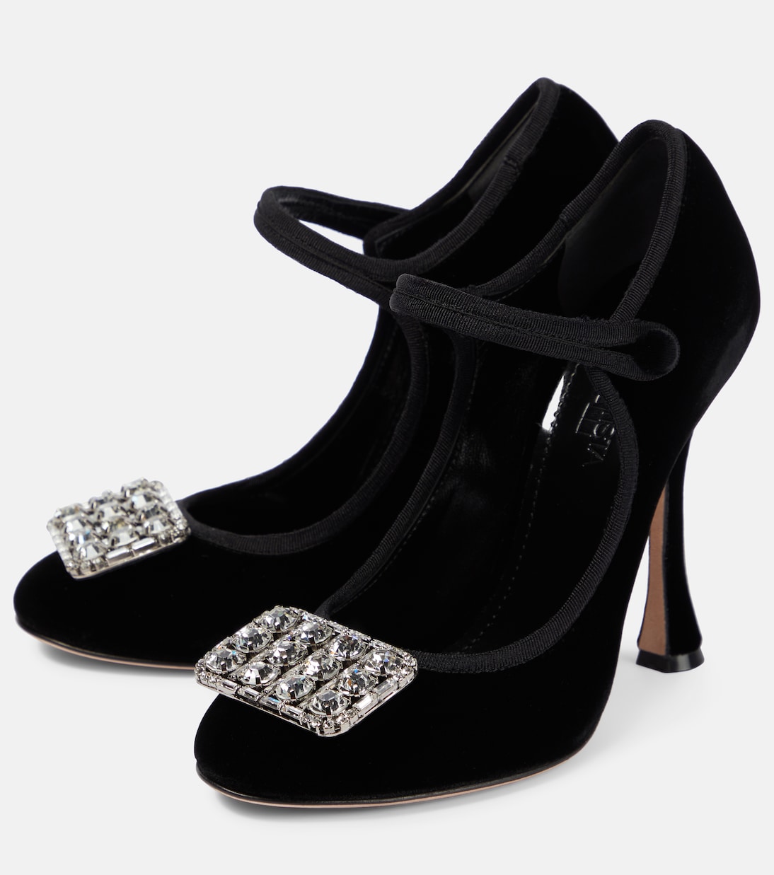 Verzierte Pumps aus Samt | Giambattista Valli