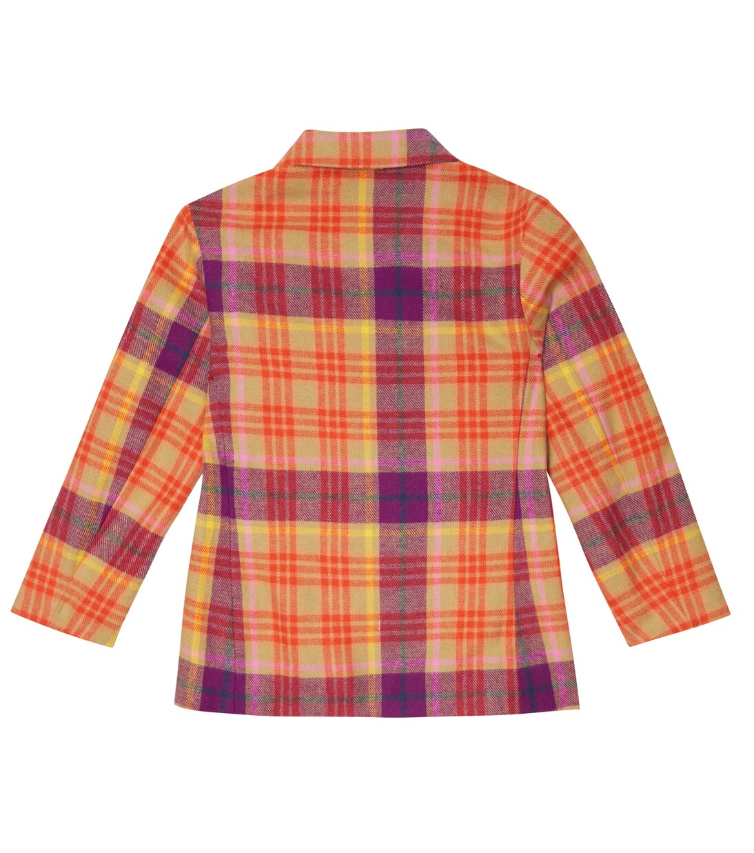 Blazer en coton à carreaux | Paade Mode