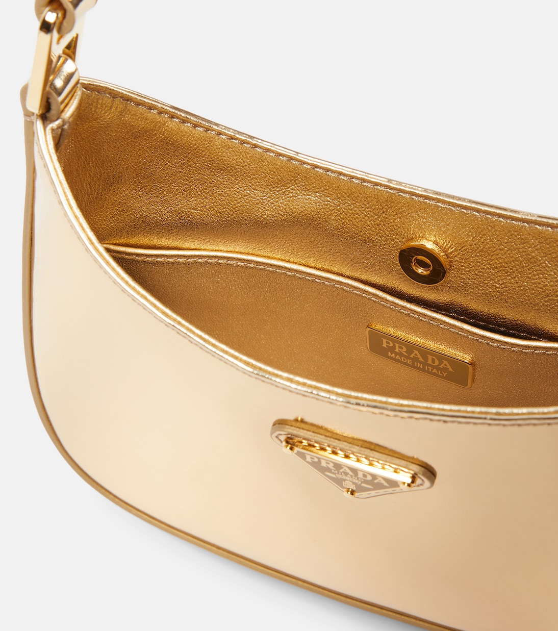 Cleo Small leather shoulder bag | Prada