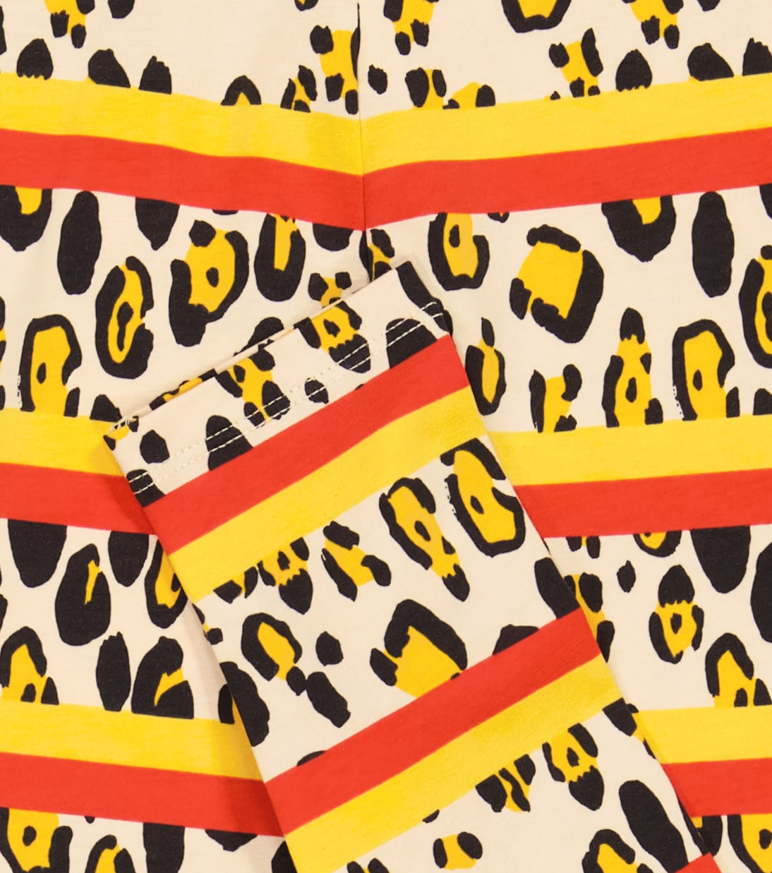 Printed cotton leggings | Mini Rodini