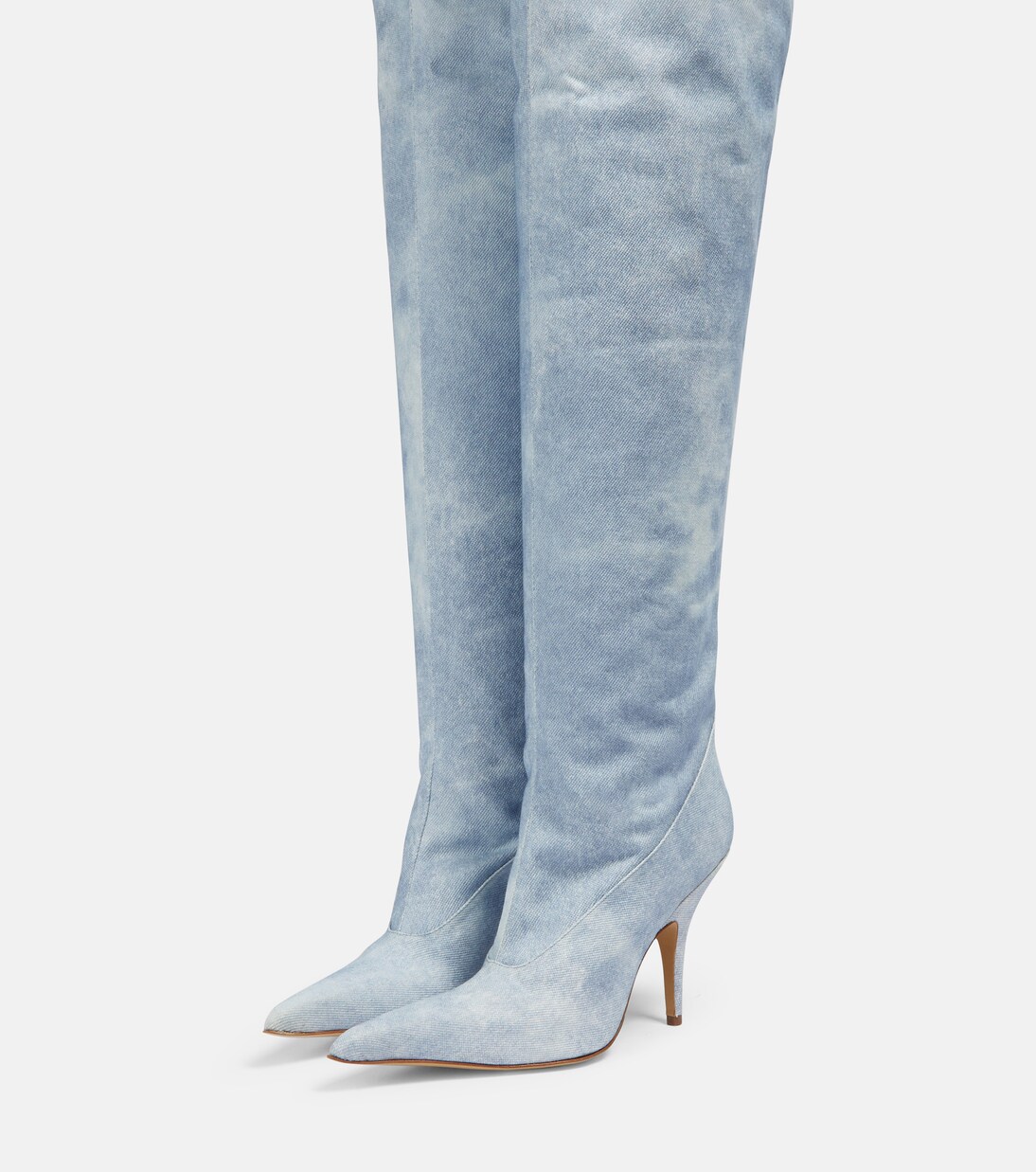 Botas mosqueteras Gia 33 en denim | Gia Borghini