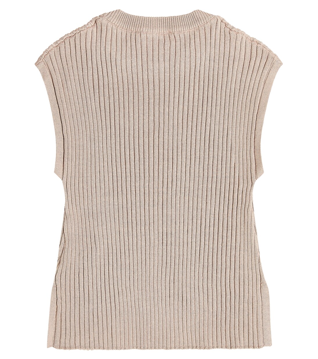 Ribbed-knit cotton sweater | Brunello Cucinelli Kids