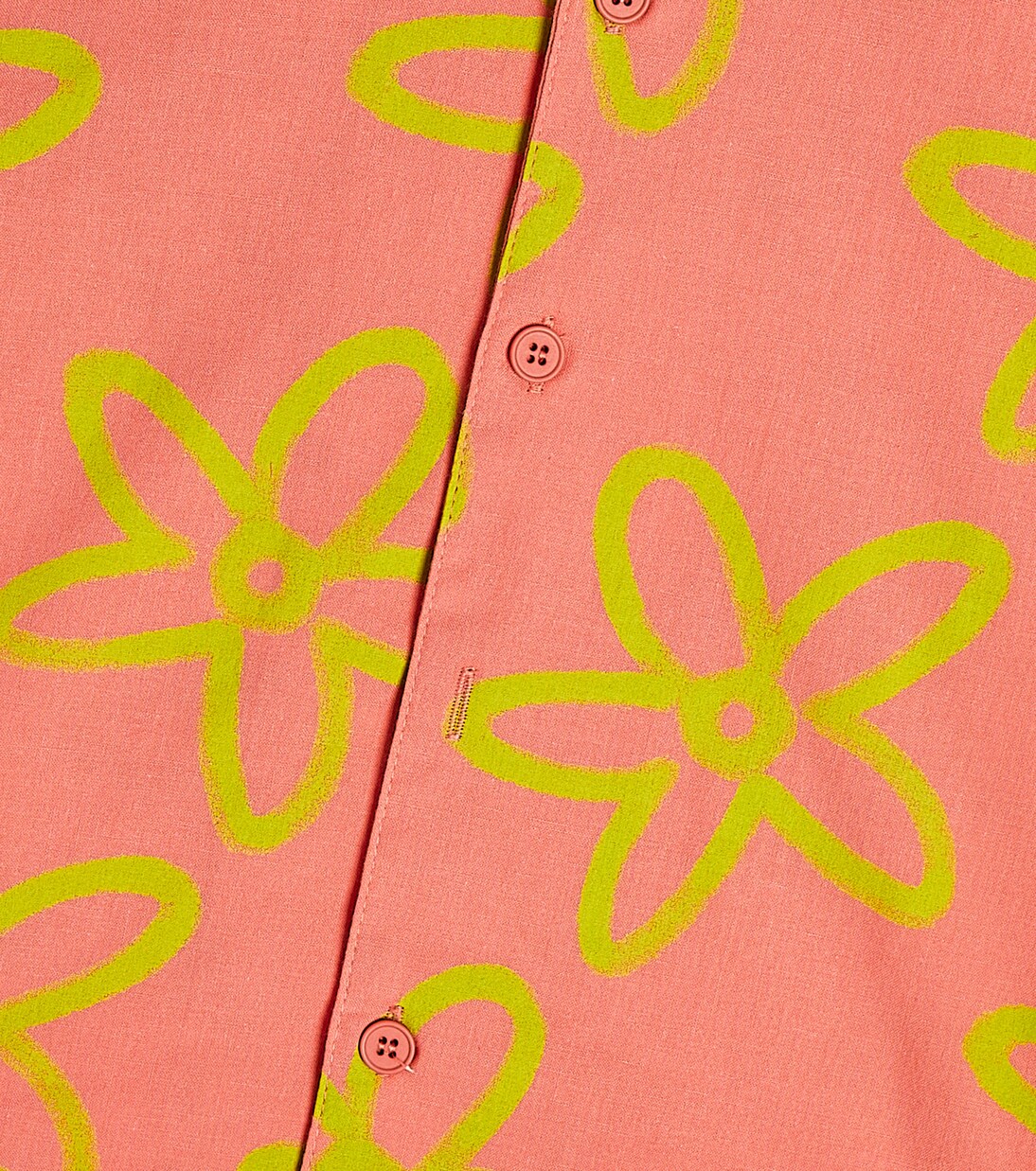 Floral printed cotton shirt | Jellymallow