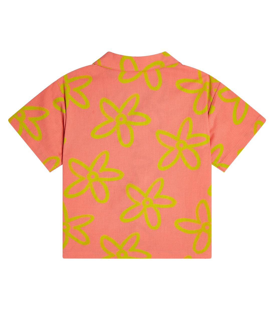 Floral printed cotton shirt | Jellymallow