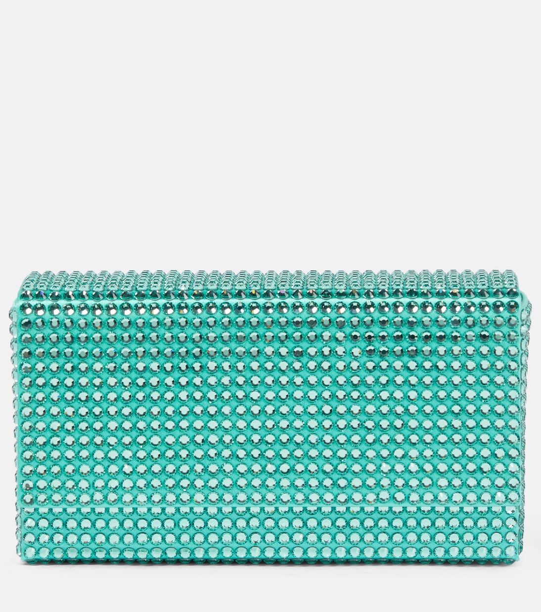 Clutch Paloma Micro in raso | Amina Muaddi