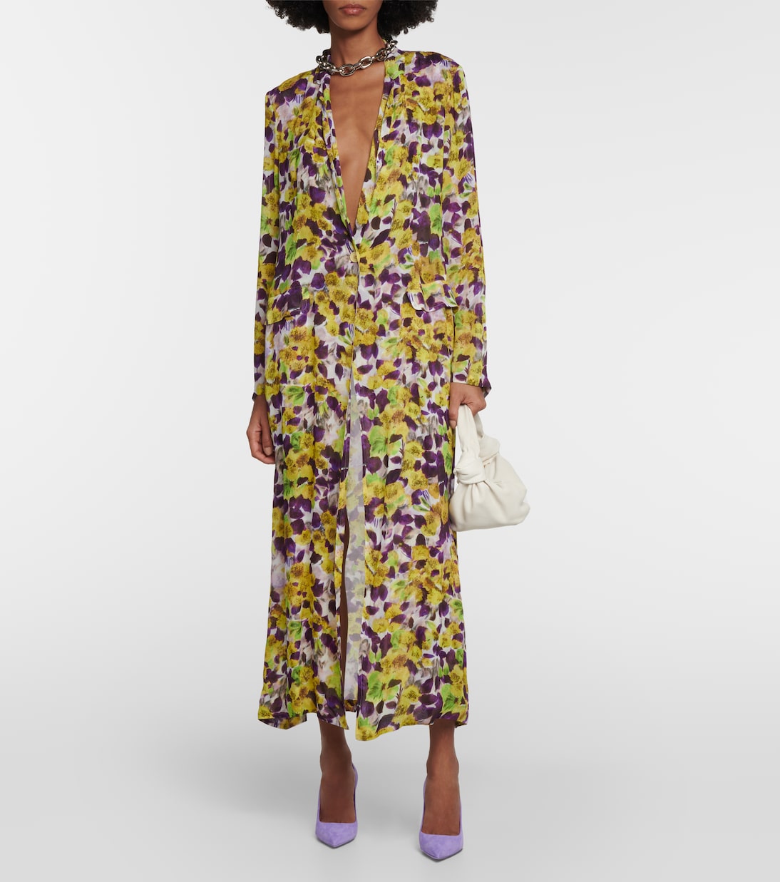 Kate 85 patent suede pumps | Christian Louboutin