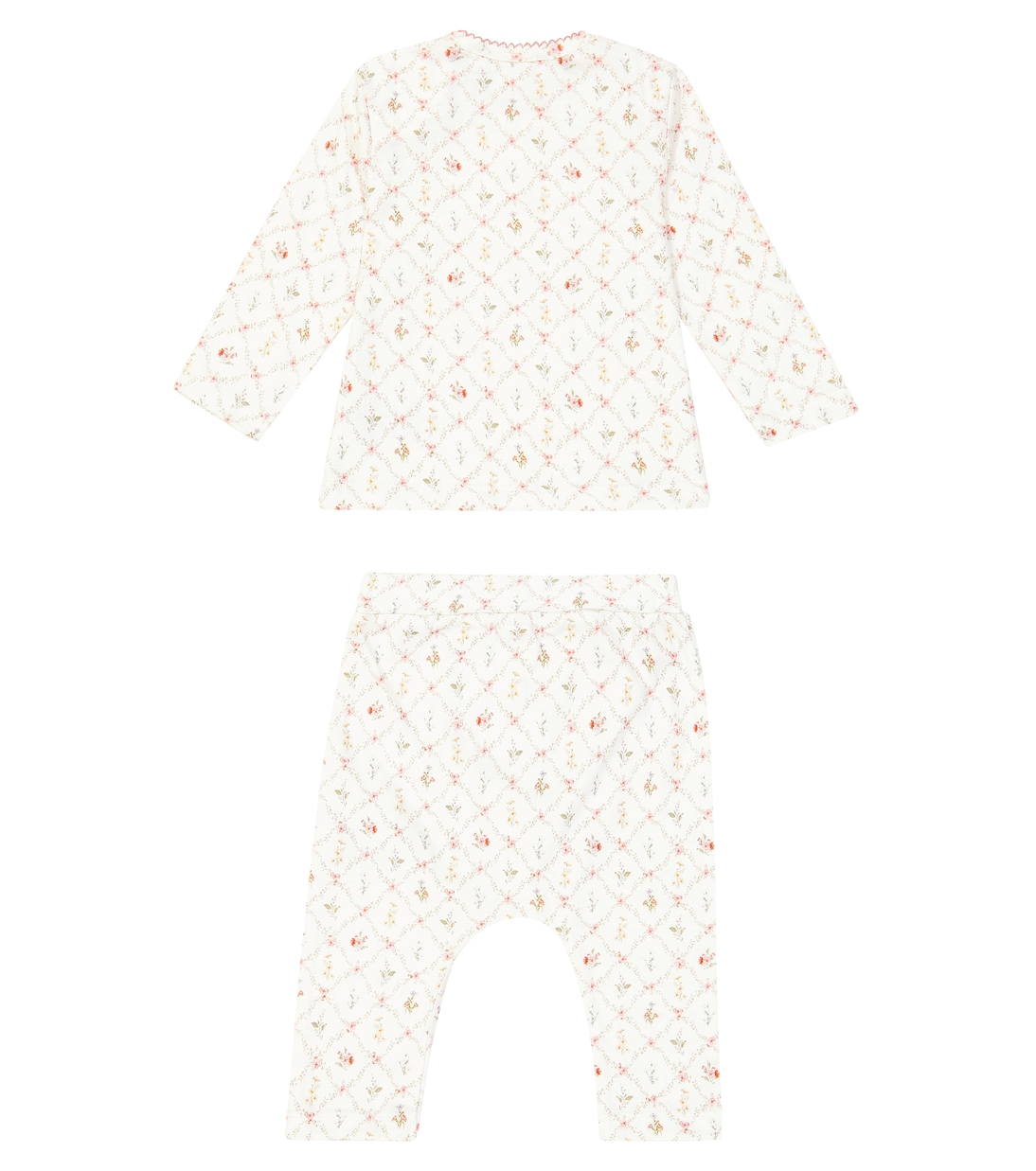 Bébé – Pyjama en coton à fleurs | Tartine et Chocolat