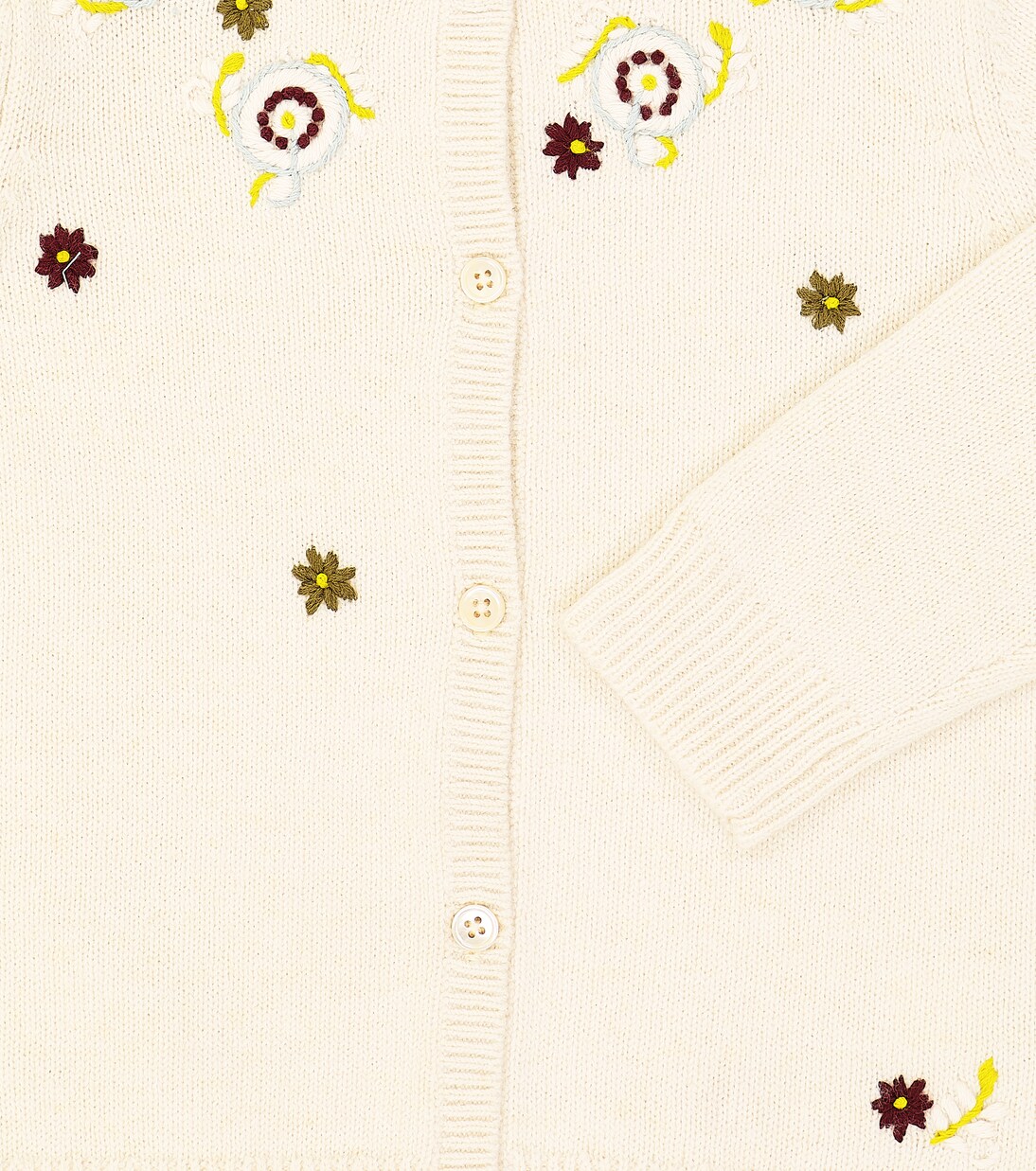 Toesie embroidered wool cardigan | Bonpoint
