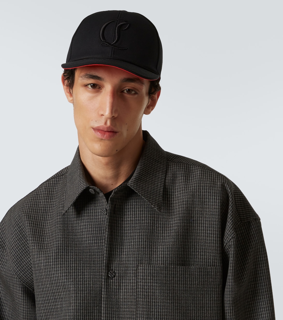 Baseballcap Mooncrest aus Baumwoll-Canvas | Christian Louboutin