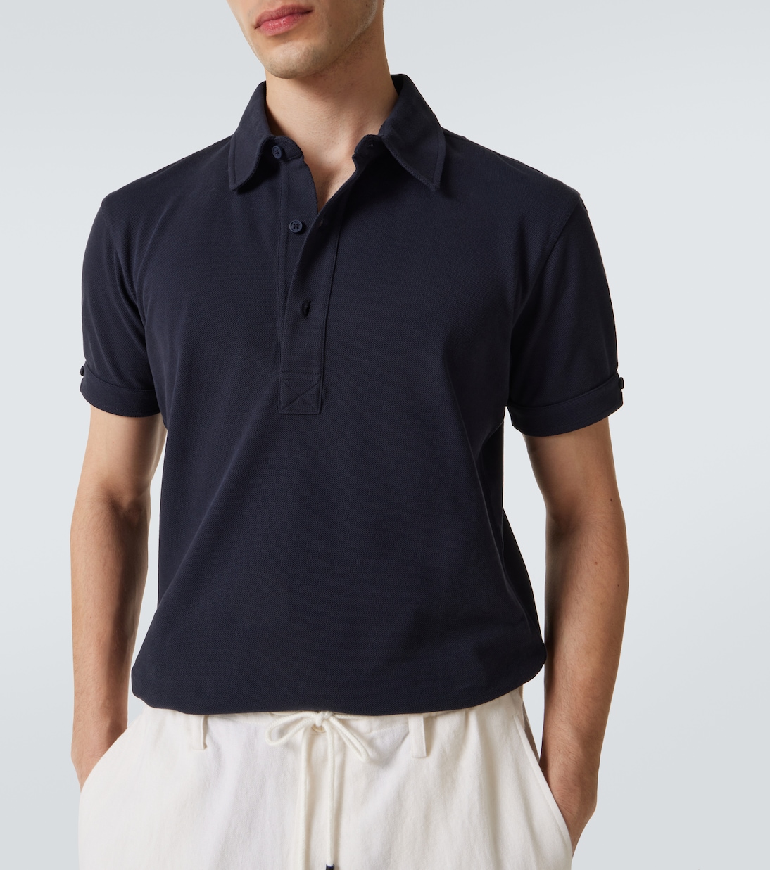 Polohemd Sebastian aus Baumwoll-Piqué | Orlebar Brown