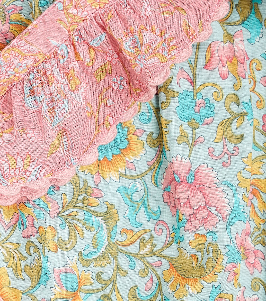 Baby Shalina floral cotton playsuit | Louise Misha