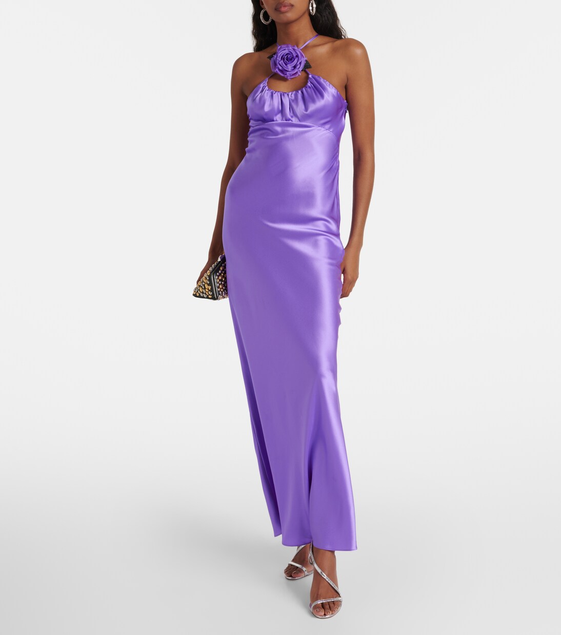 Robe aus Seiden-Charmeuse | Rodarte