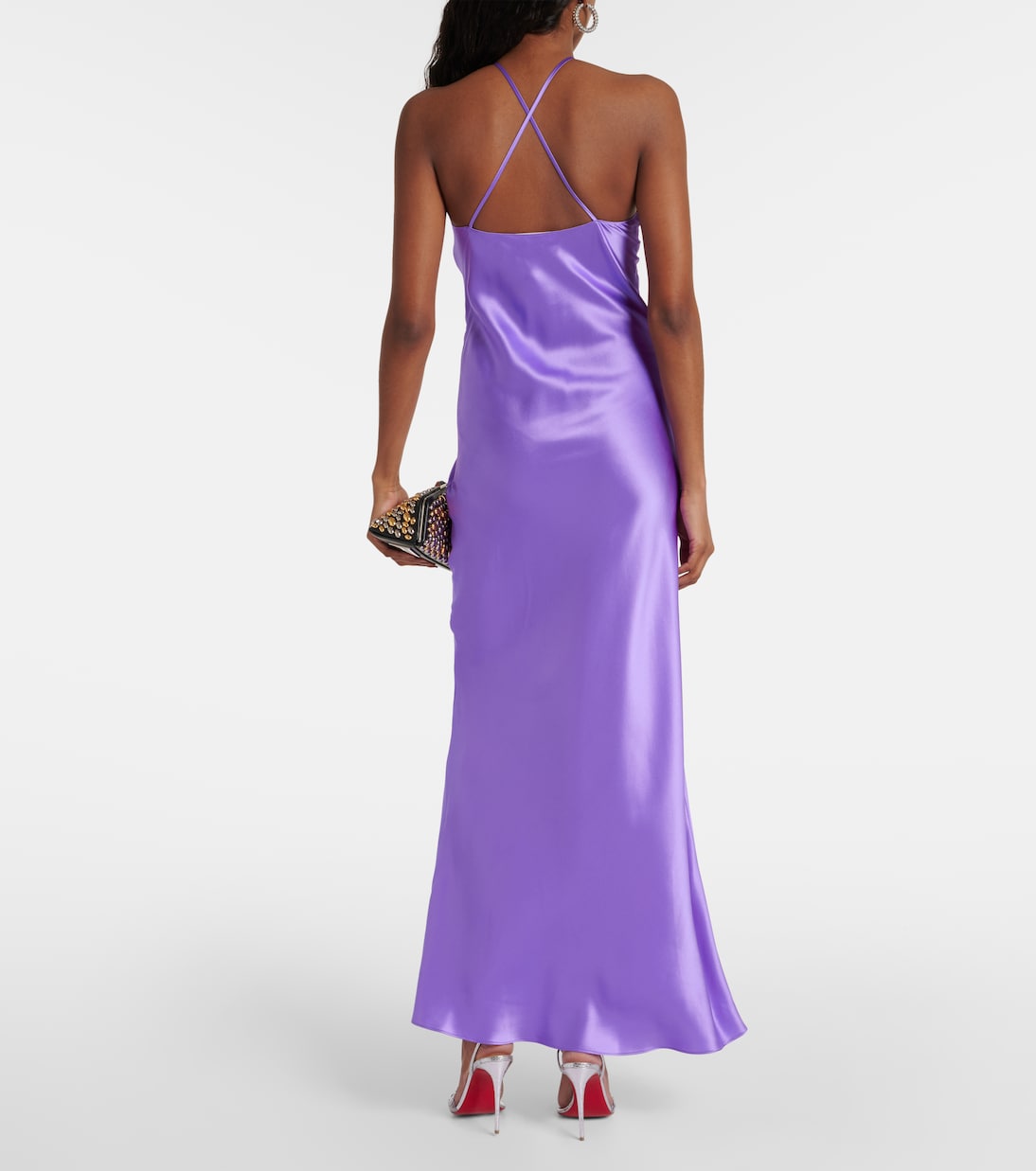 Robe aus Seiden-Charmeuse | Rodarte