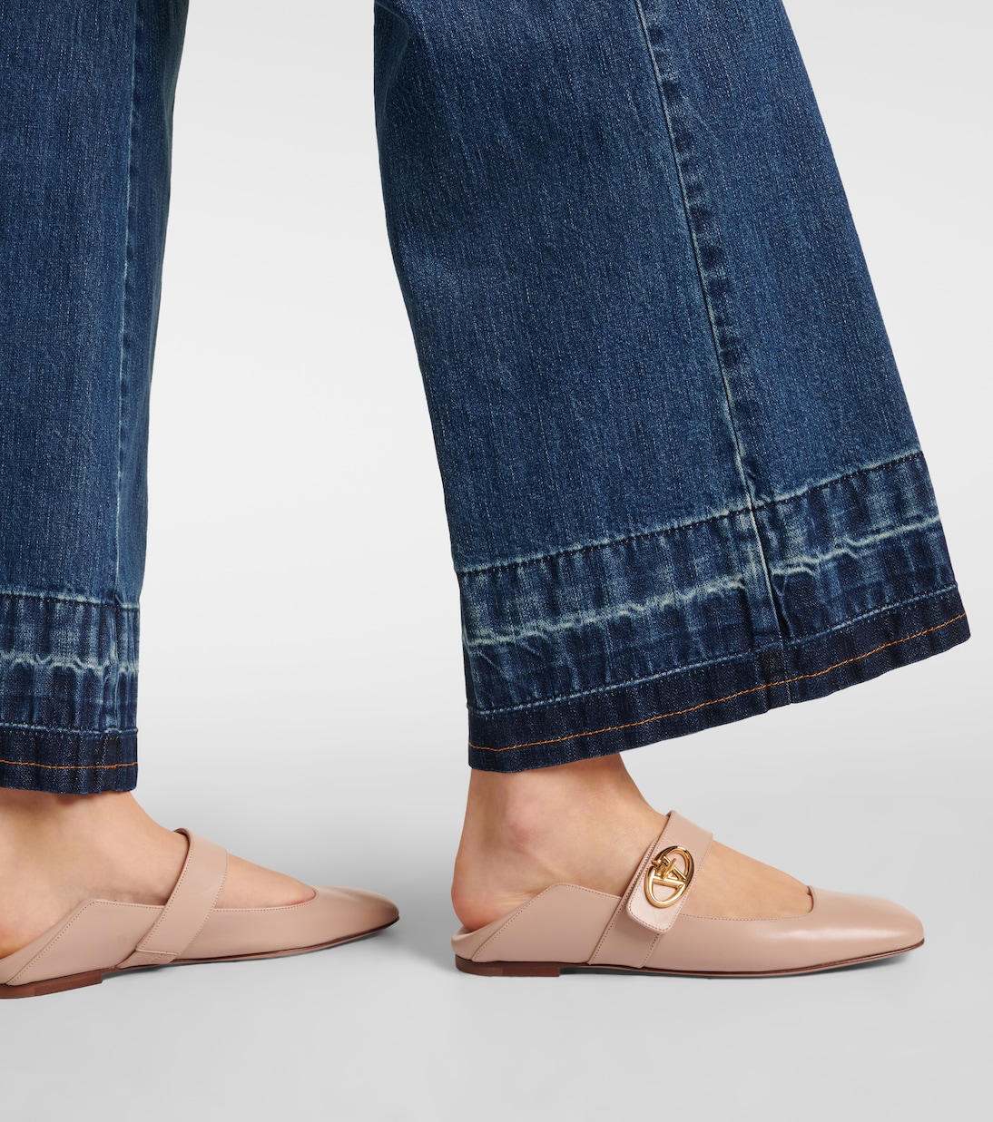 VLogo Locker Mary Jane flats | Valentino Garavani