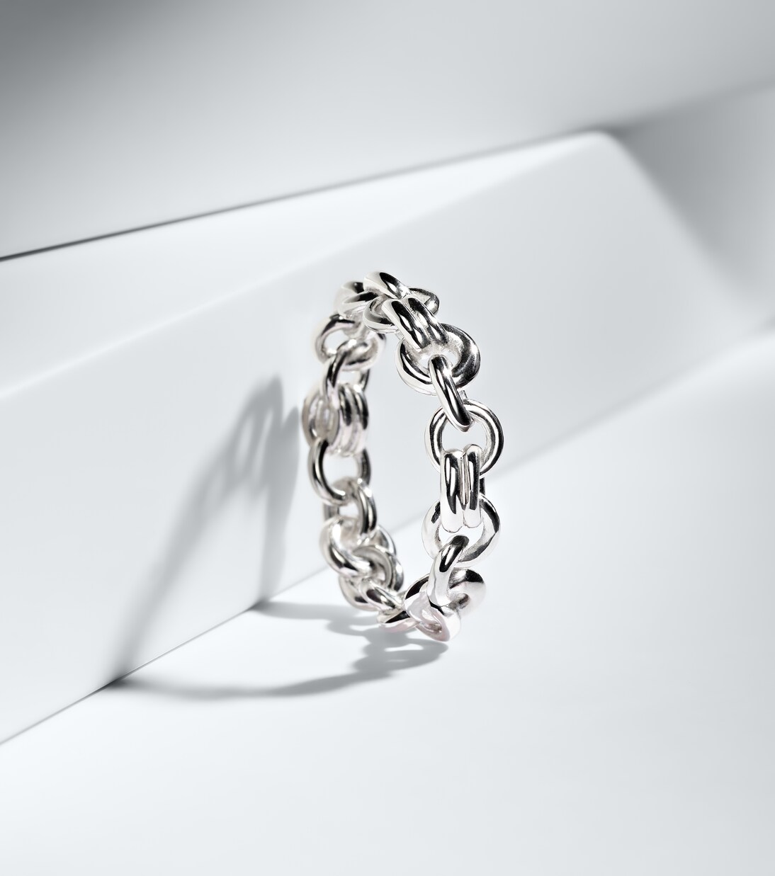 Anello Medium Fused Serpens in argento sterling | Spinelli Kilcollin