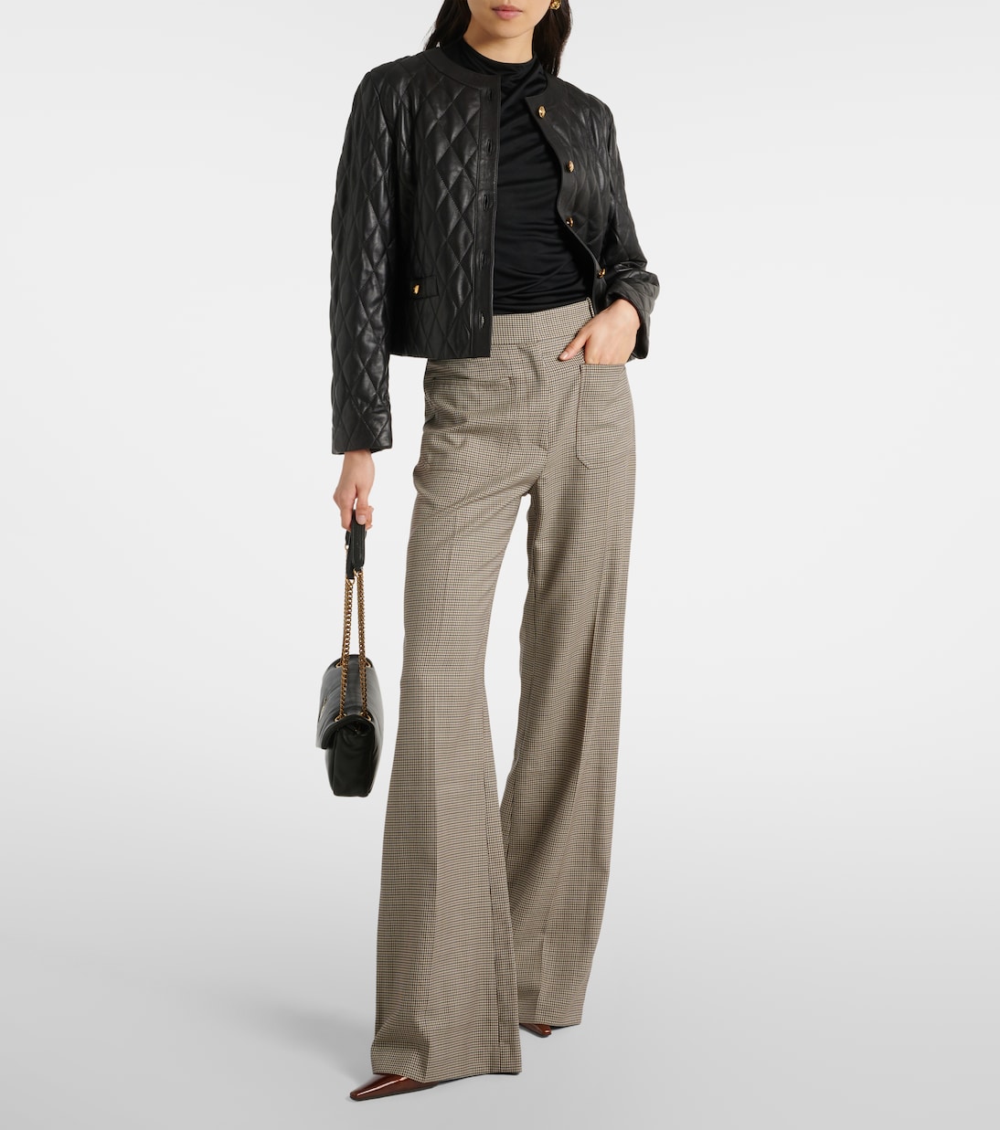 Veste Amy en cuir | Nili Lotan