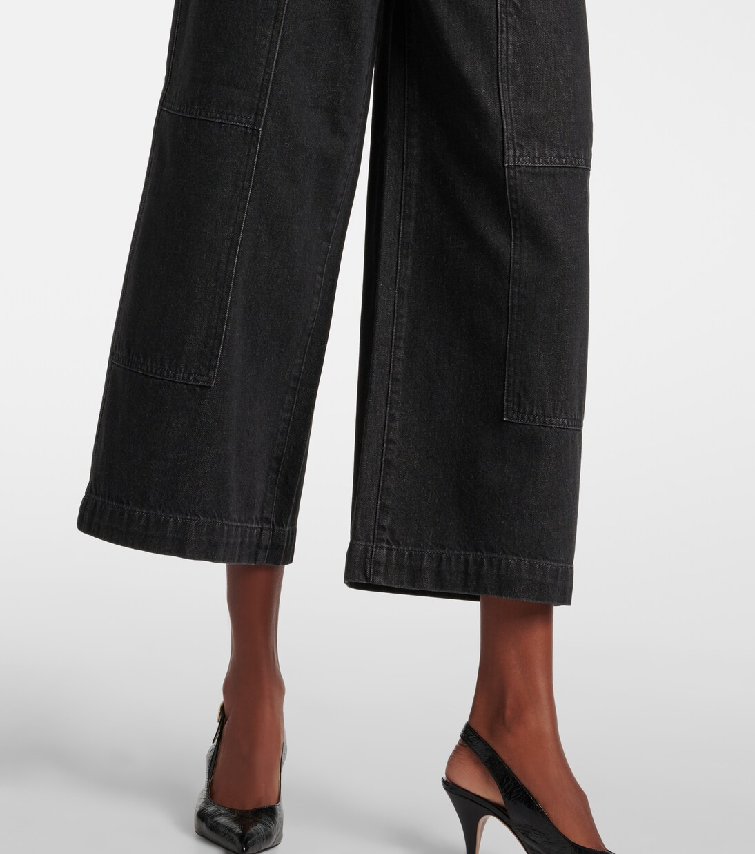 Wide-Leg Cropped-Jeans | Vince
