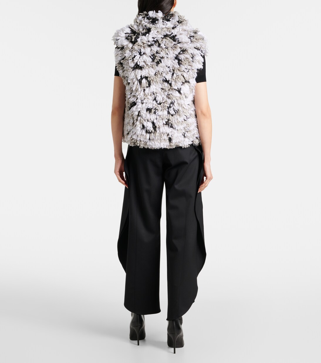 Weste Lynx aus Faux Shearling | Alaïa