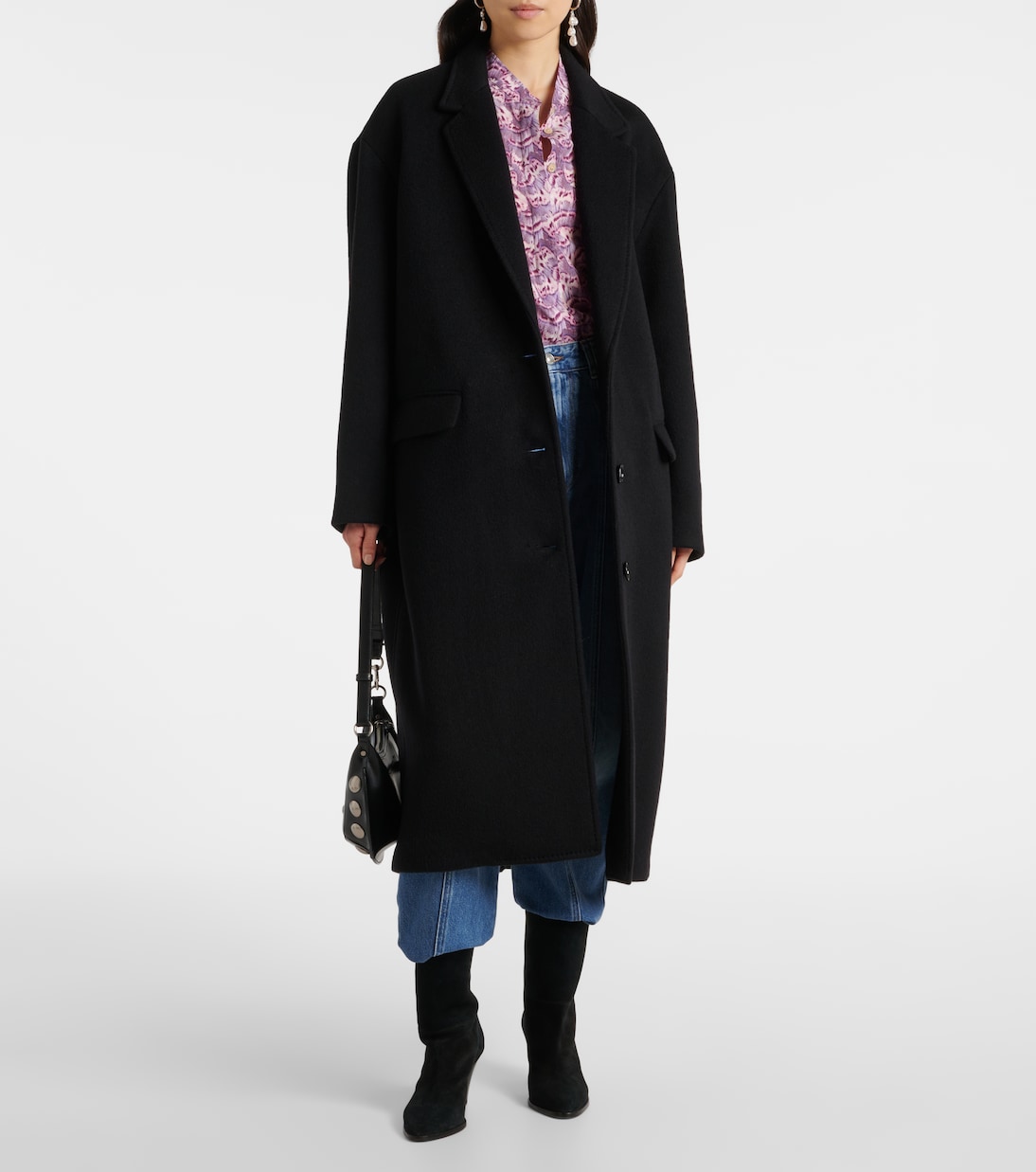 Mantel Efezia aus Wolle und Kaschmir | Isabel Marant