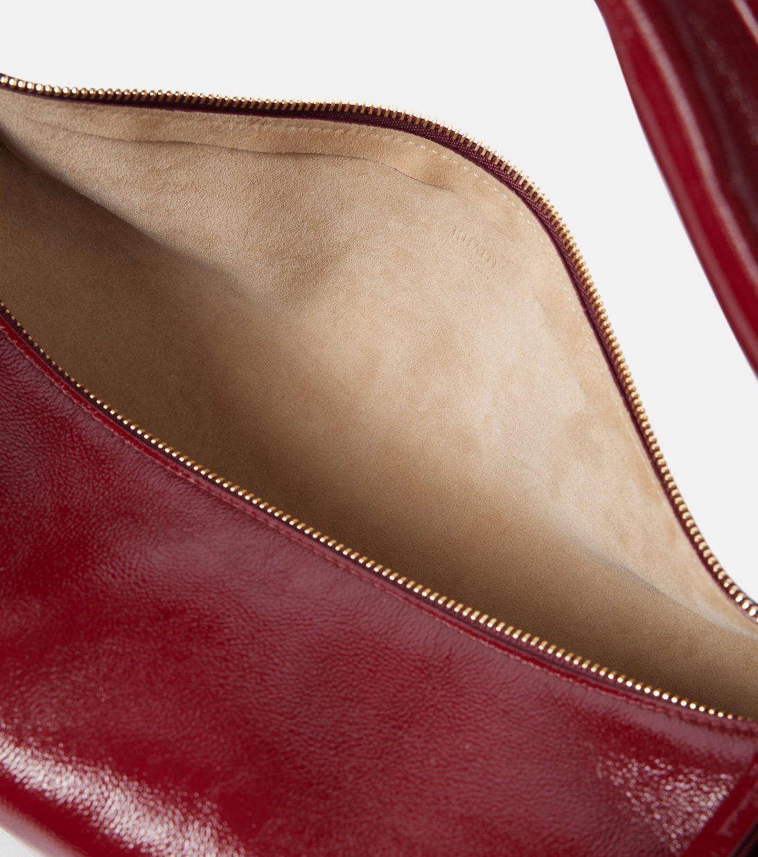 Sac Olivia Medium en cuir verni | Khaite