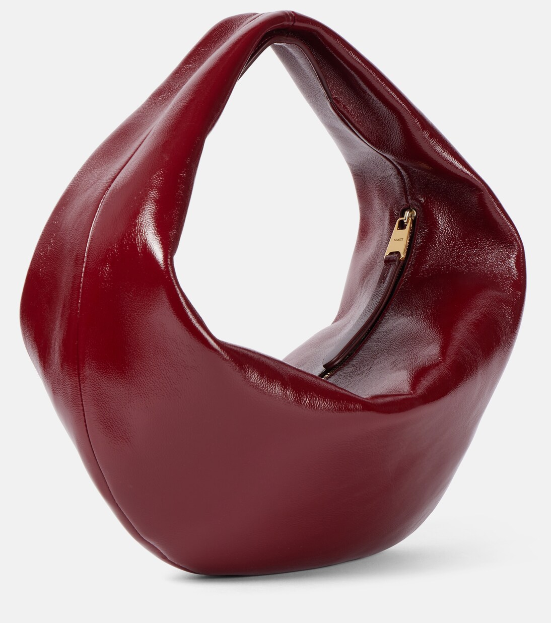 Sac Olivia Medium en cuir verni | Khaite