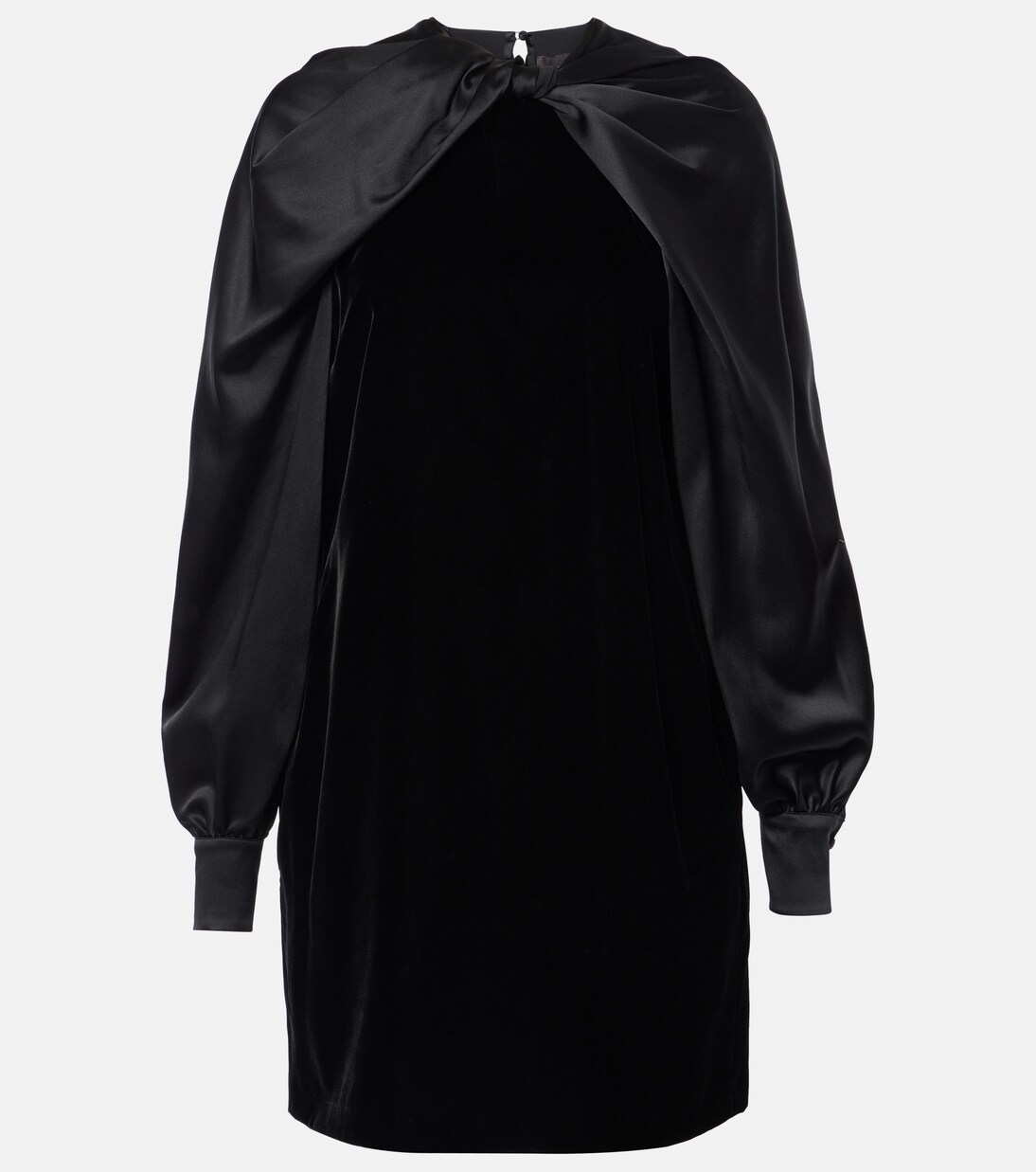 Robe Zarella en velours et satin | Max Mara