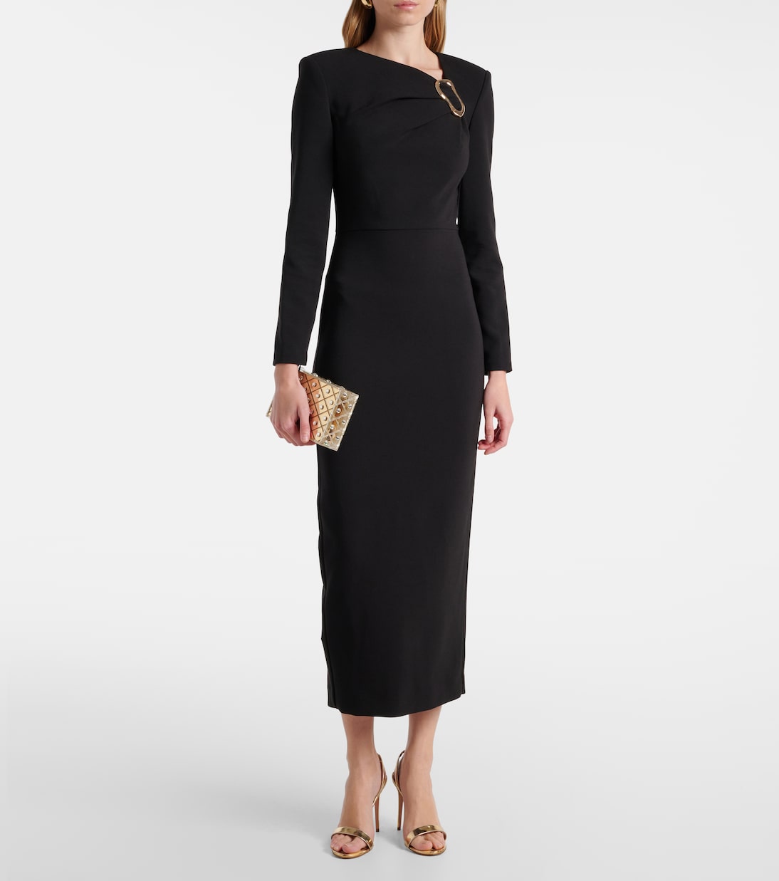 Midikleid aus Crêpe | Roland Mouret