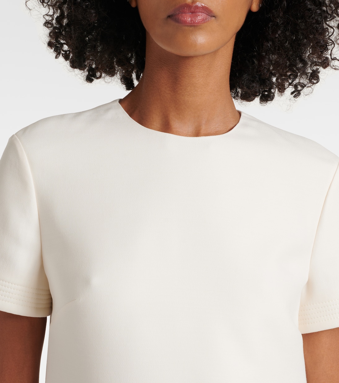 VGold Crepe Couture minidress | Valentino