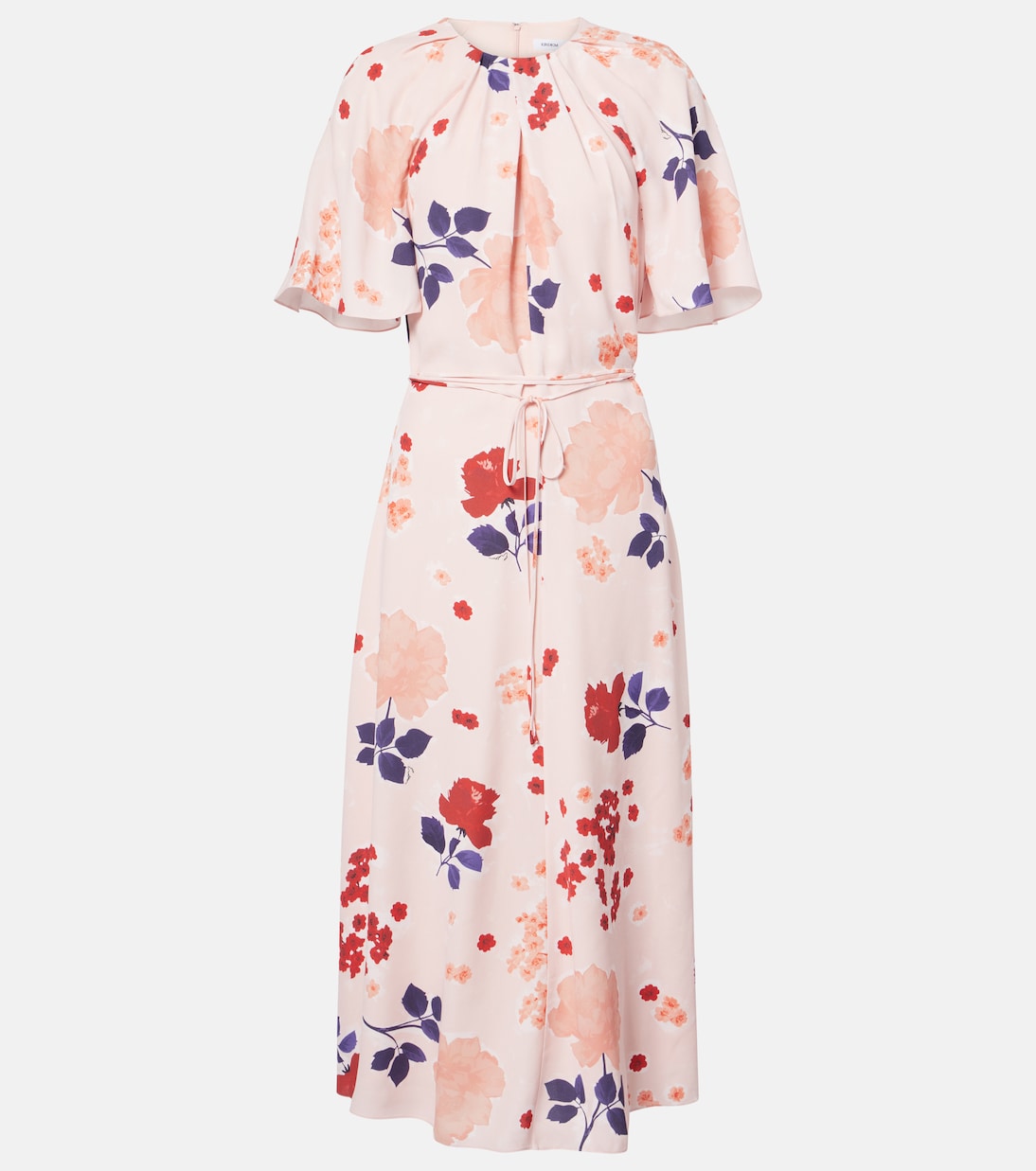 Robe chemise à fleurs | Erdem