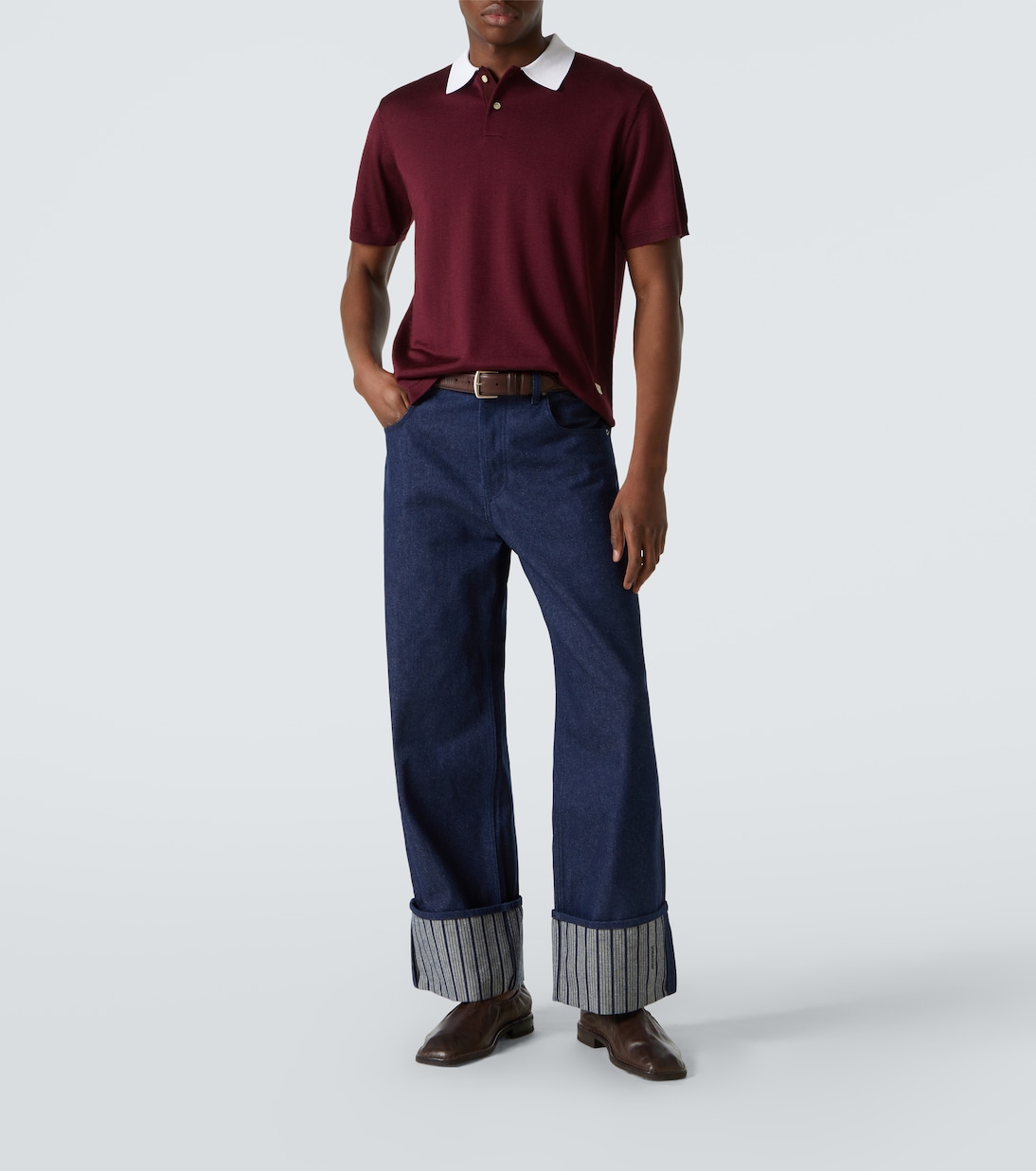 Sun polo sweater | Wales Bonner