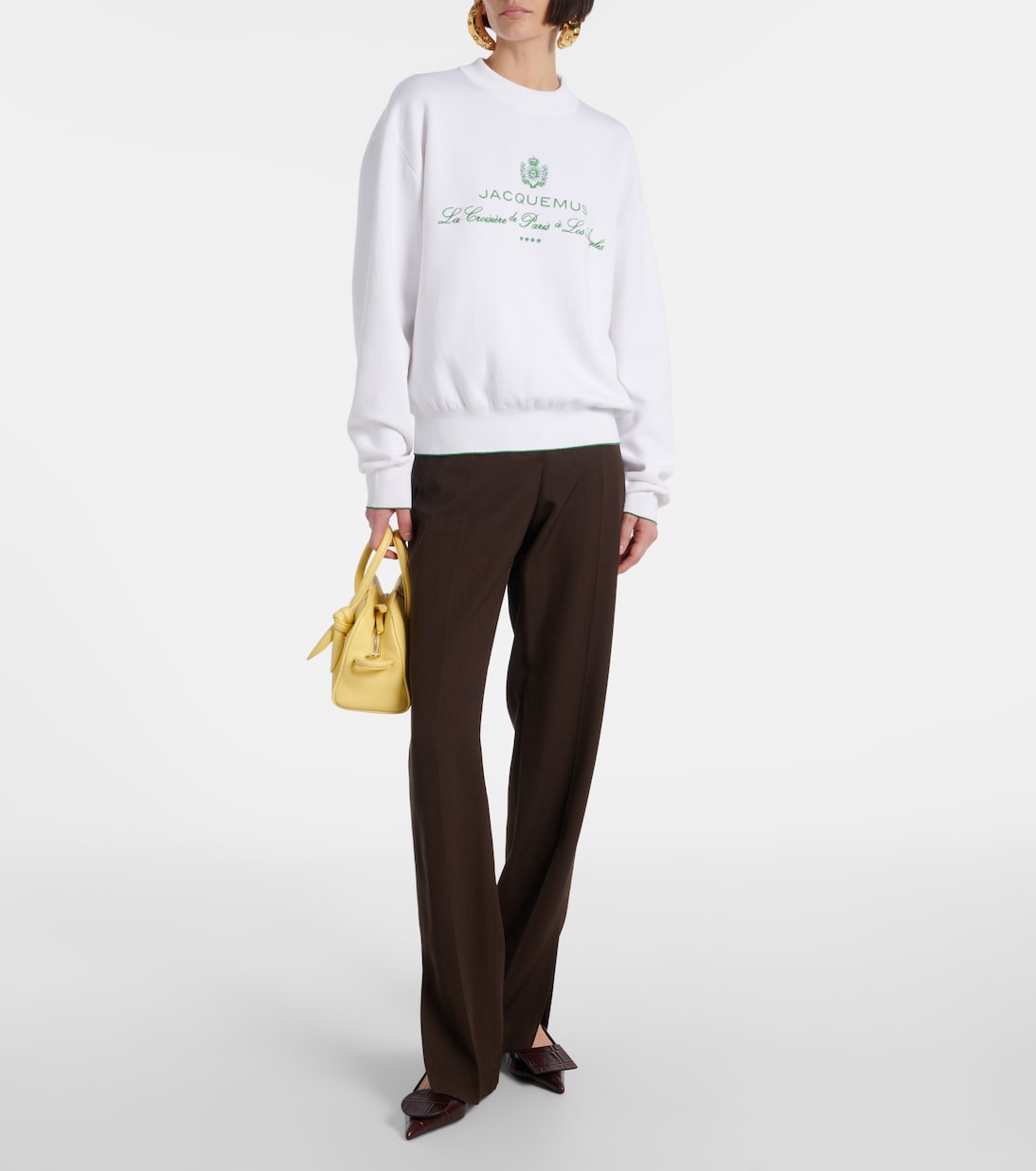 Besticktes Sweatshirt Vince | Jacquemus