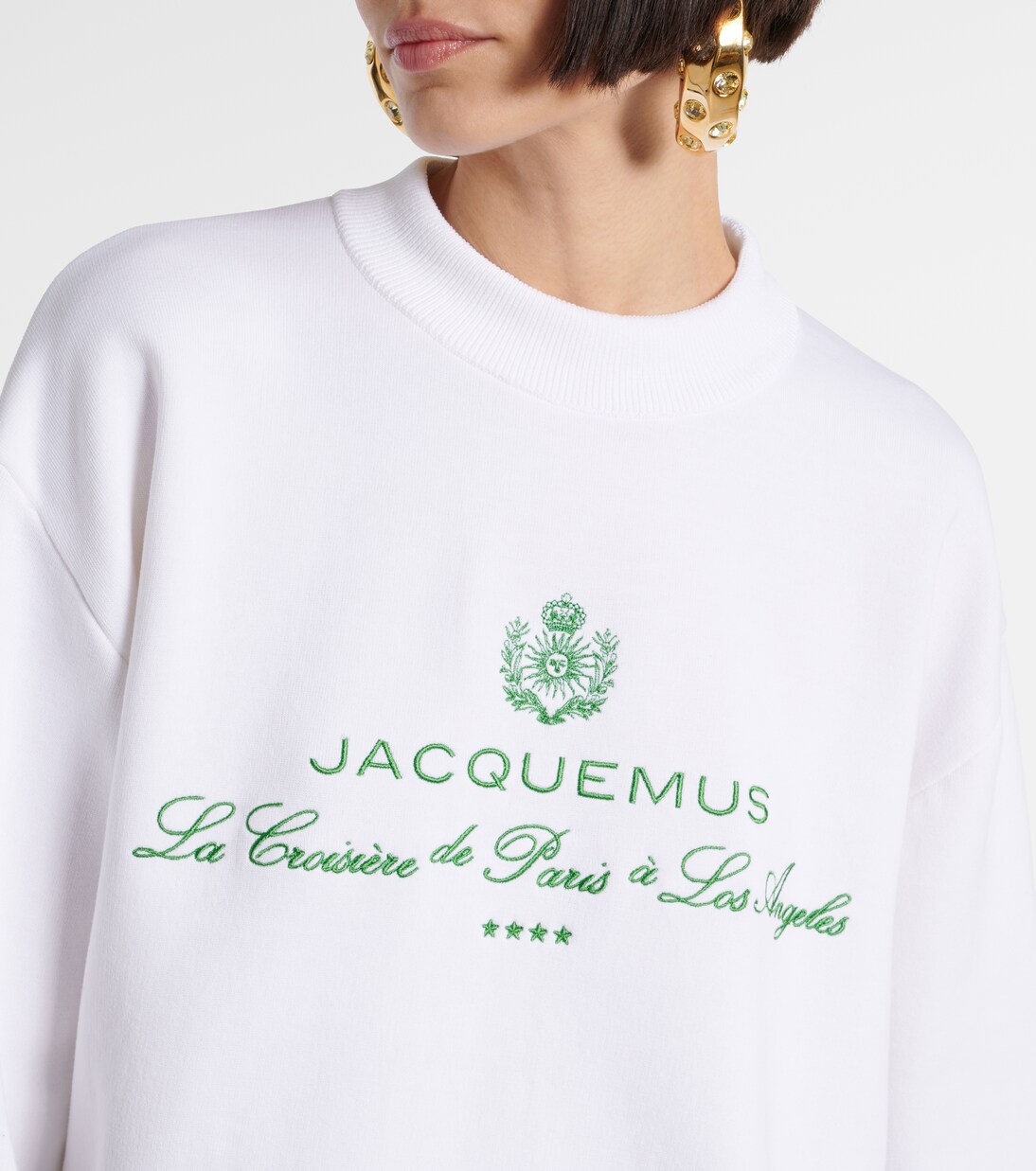 Besticktes Sweatshirt Vince | Jacquemus