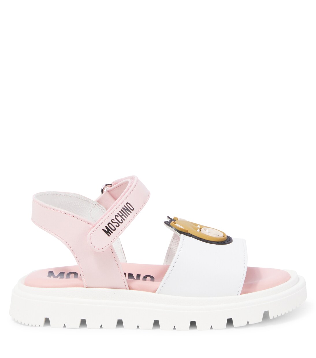 Teddy Bear leather sandals | Moschino Kids