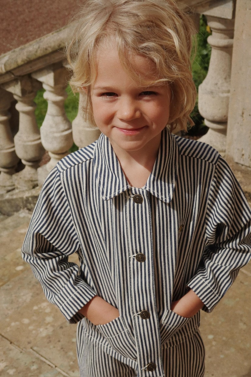 Fender striped cotton twill jacket  | Konges Sløjd