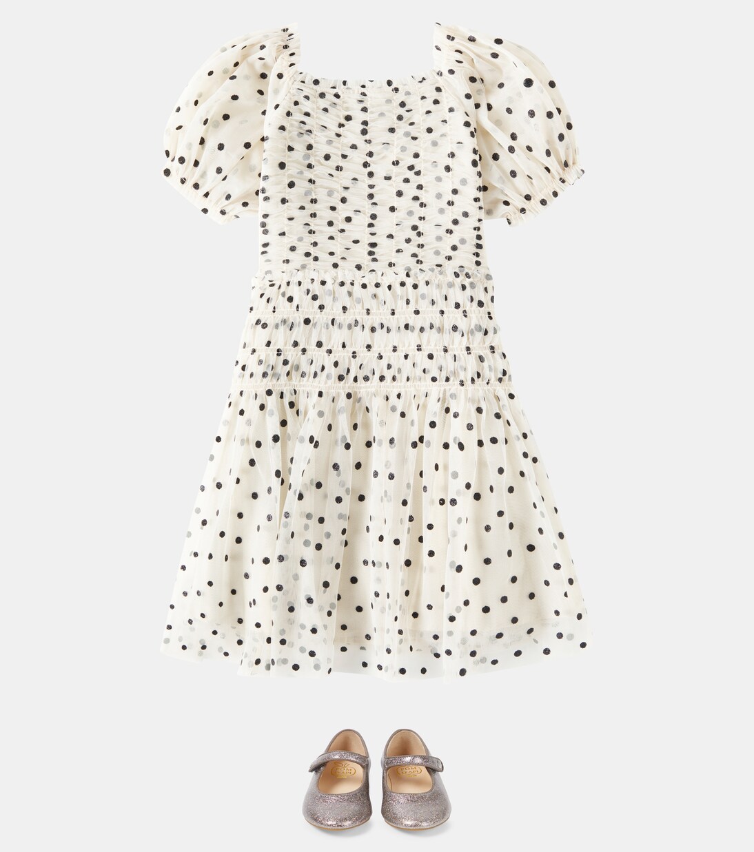 Charlene polka-dot tulle dress | Konges Sløjd