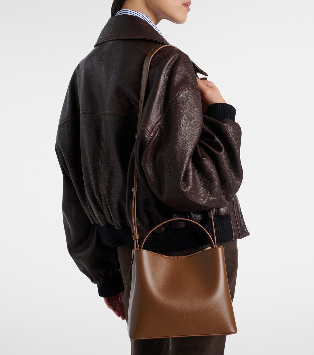 Original Sac Mini leather tote bag | Aesther Ekme