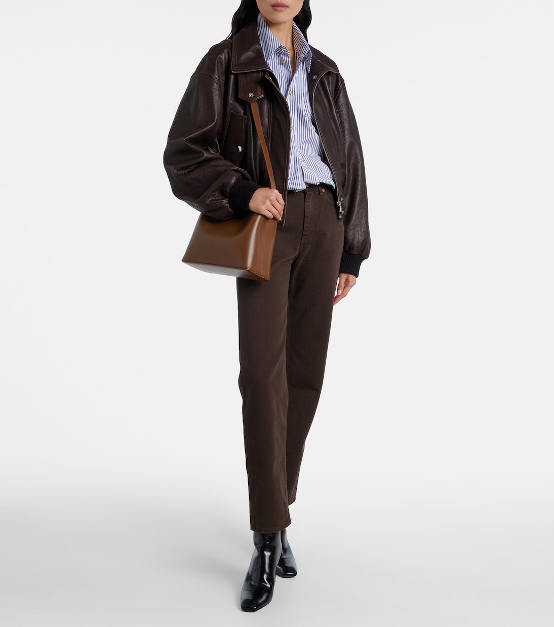 Original Sac Mini leather tote bag | Aesther Ekme